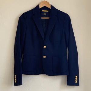 Navy blue blazer